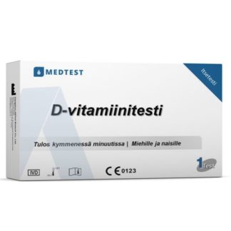 D-vitamiinitesti. Itsetestimme mittaa D-vitamiinia veressä